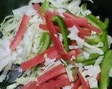 A picture of step 5 of Veg Chowmein.