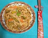 A picture of step 7 of Healthy Bowl 🥣 of Schezwan Style Millet Noodles.