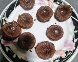 Une image de l'étape 4 de Muffins coeur coulant chocolat blanc.