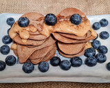 Foto del paso 7 de la receta: Mini hotcakes o tortitas proteicas, saludables y súper saciantes 🥞
