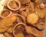 A picture of step 4 of Pork Adobo.