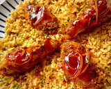 Foto del paso 9 de la receta: Arroz frito Chino-Madrileño de Dabiz Diver❌⭕️ con jamón ibérico y alitas agridulces