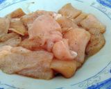 Foto langkah ke 1 dari resep Ayam Koloke Saus Tiram Tumis Kubis dan Brokoli.