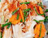 Hình bước làm 2 của món Kim chi cải thảo