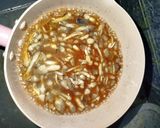 Hình bước làm 2 của món Nấm rơm kho tiêu