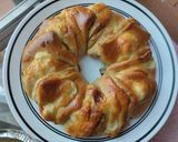 Foto del paso 8 de la receta: Pan relleno de dulce de guayaba, dulce de leche y queso🥯🍯🧀