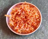 A picture of step 3 of Sabudana Tomato Potato Chakri.