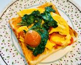 Hình bước làm 4 của món Sandwich trứng rau củ ăn sáng🥪