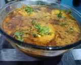 A picture of step 9 of Egg Curry.