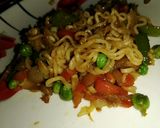 A picture of step 3 of Veg Maggie.