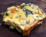 Foto del paso 4 de la receta: Budín de hojas de remolacha y "con lo que hay"