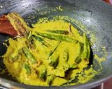 ভেন্ডি মালাই (bhindi Malai recipe in Bengali) রেসিপির ধাপ 3 ছবি