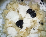 Foto del paso 2 de la receta: Chipirones en su tinta con arroz integral al pesto suave