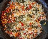 Foto del paso 2 de la receta: Arroz negro con salsa allioli