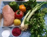 A picture of step 1 of Sumac Chicken Roulade In Pumpkin Puree.