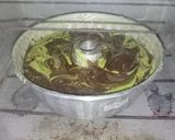 Foto langkah ke 7 dari resep Bolu Coklat Matcha Oven Tangkring 7 Bahan.