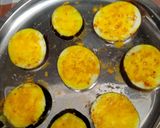 A picture of step 2 of Stuffed baigan bhaja.