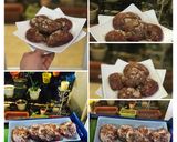 A picture of step 7 of Red Velvet Crinkle Cookies.