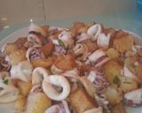 Foto del paso 8 de la receta: Chipirones al ajillo con patatas