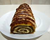 Foto del passaggio 11 della ricetta Rotolo di tiramisù con crema al caffè