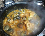 Foto del paso 19 de la receta: Tacos de pechuga de pollo al curry hingú con almejas japonesas