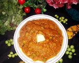 मशरूम मटर (mushroom matar recipe in hindi) रेसिपी चरण 3 फोटो