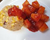 Tüzes édes-savanyú ananász recept fázis 3 fotója