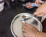 A picture of step 8 of Dates makhana dry fruit rolls.