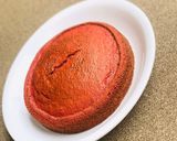 A picture of step 8 of Redvelvet cake.