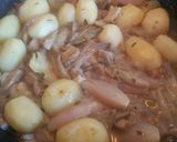 Foto del paso 2 de la receta: Atún encebollado con nata