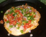 A picture of step 4 of Uttapam.