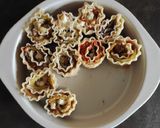A picture of step 11 of Lasagna Rosettes with Eggplant, Taggiasca Olives, and Turmeric.