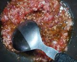 A picture of step 2 of Ivy-gourd curry.