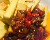 A picture of step 3 of Fried yam and Quick sauce by maryumms_cuisine🌸.