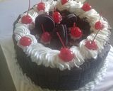 Foto langkah ke 17 dari resep Cake ultah rasa nyoklat.