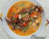 Foto langkah ke 5 dari resep Mangut Kepala Ikan Manyung Asap.