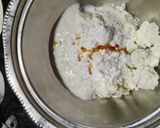 A picture of step 5 of Strawberry Cheese cake.