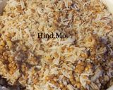 A picture of step 10 of Mujadara (Rice with Lentils and Caramelized Onions).