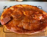 Une image de l'étape 5 de Rouelle de porc au four sauce barbecue.