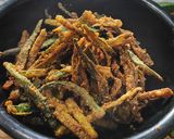 कुरकुरीत भेंडी (Kurkurit Bhendi Recipe In Marathi) रेसिपी स्टेप 4 फोटो 