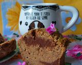 Foto del paso 5 de la receta: Budín marmolado de banana con harina de centeno y algarroba🧉