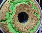 Foto langkah ke 5 dari resep Brudel pandan keju.