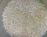 A picture of step 1 of Moong dal mix vegetable soup.