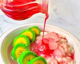 Foto langkah ke 6 dari resep Es Pisang Ijo.