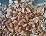 A picture of step 1 of Peanut Ladoo.