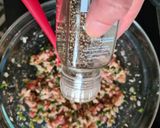 A picture of step 5 of Tuna Tostadas.