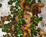 Matar mushroom chat recipe step 2 photo