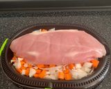 Foto del paso 2 de la receta: Canelones de pavo y zanahoria en vaporera eléctrica + postre de manzana y melocotón