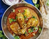 A picture of step 8 of Alo chicken gravy.