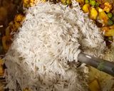 A picture of step 7 of Pav bhaji biryani.
